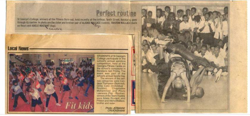 2003 Aerobics St. George's College