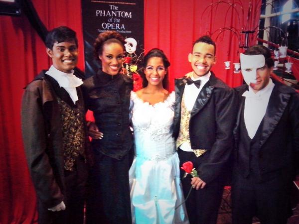 From The Left: Rondell Mungal, Tiana Chandler, Raquel Winchester, Kyle Richardson and Nicholas Gordon