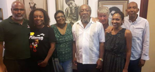 Natioal Drama Association of Trinidad and Tobago NDATT Michael Cherrie, Penelope Spencer, Theresa Awai, Dr. Efebo Wilkinson, Dr. Helmer hilwig, Safa Niamat-Ali, Trevor Jadunath