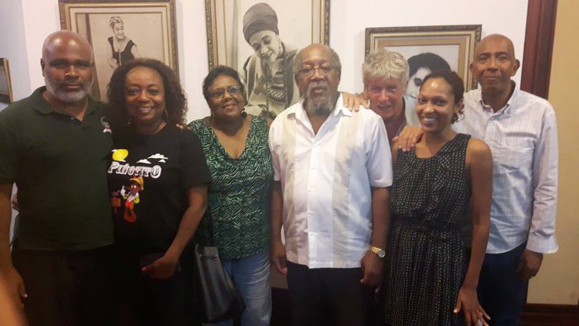 Natioal Drama Association of Trinidad and Tobago NDATT Michael Cherrie, Penelope Spencer, Theresa Awai, Dr. Efebo Wilkinson, Dr. Helmer hilwig, Safa Niamat-Ali, Trevor Jadunath