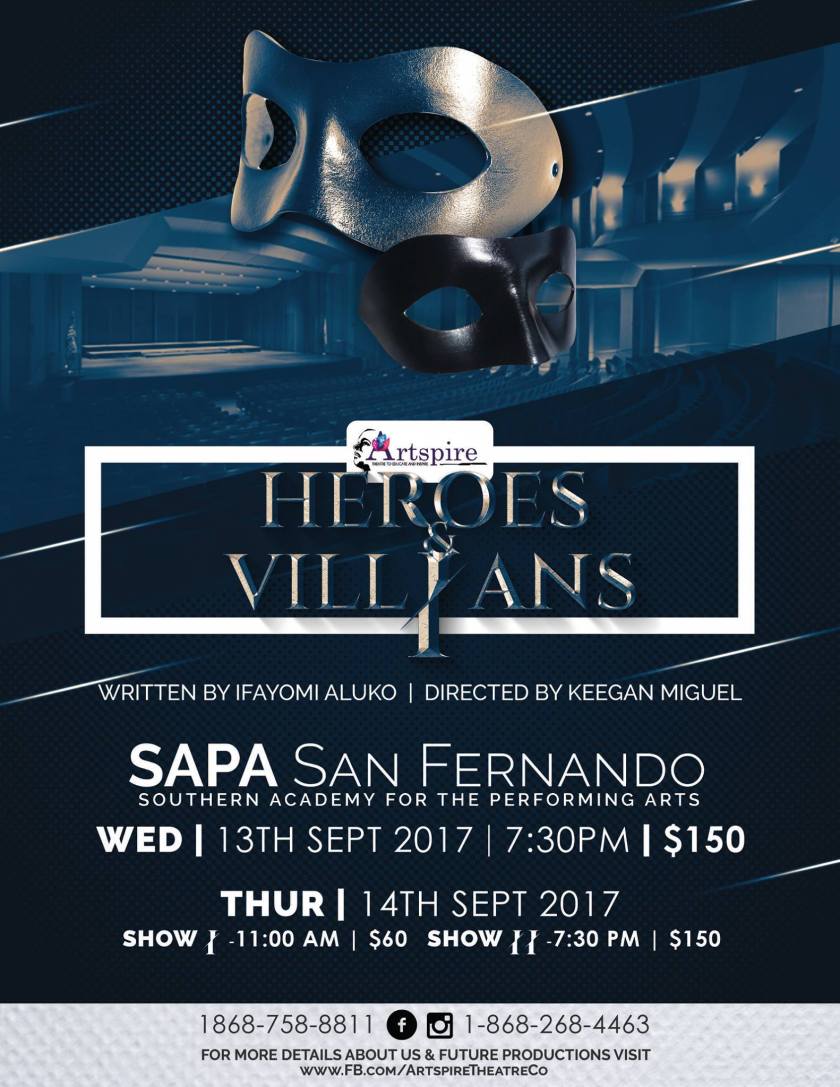 Heroes & Vill-ains Flyer