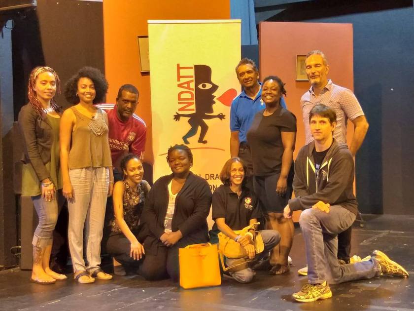 INTRODUCING the NEW Executive of The National Drama Association of Trinidad and Tobago - NDATT President - Edwin Erminy Vice President - Marvin Ishmael Secretary - Safa Niamat-Ali Assistant Secretary - Ariana Maria Herbert Treasurer - Kirt N Davis Public Relations Officer -Danielle Lewis Education Officer - Alicia Psyche Haynes Resource Development Officer - Ria L. Carrera-Toney North Area Representative - Richard Bryant East Area Representative - Raymond Choo Kong South Area Representative - Geneva Drepaulsingh Tobago Representative - Lorraine Nero