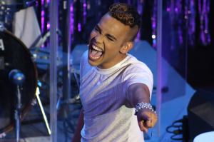 Kyle Richardson as Mark in JCS Entertainment's production of 'ALTAR BOYZ' | Photo Cerdit: Darren Lalla