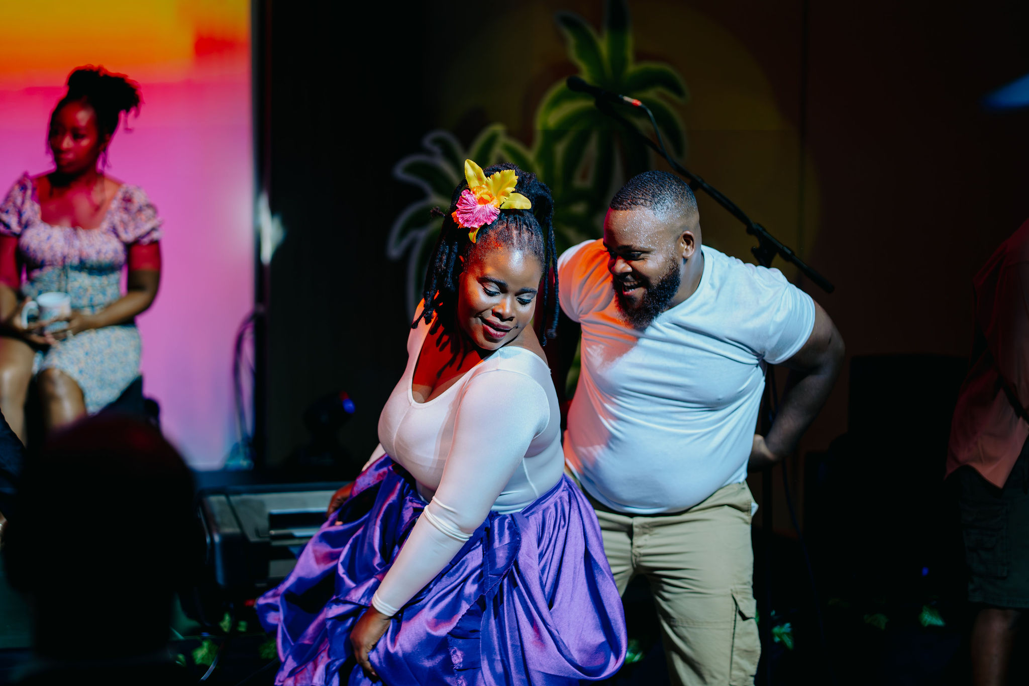 TPAC residents show off traditional dance moves during the production | Photo courtesy: TPAC